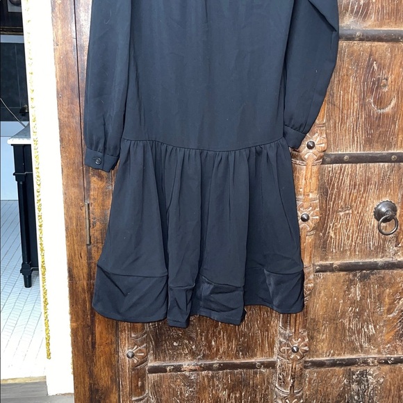 Les Coyotes de Paris Black Bow Dress Girls/Teen Size 18 ~ US Women XS/S - Picture 4 of 7